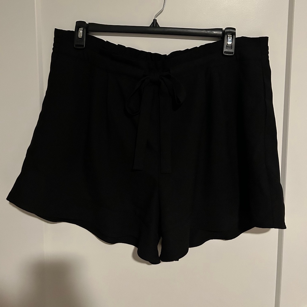 DR2 XXL Black Women's Tie Shorts